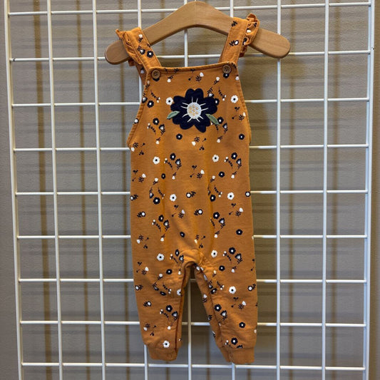 PL Baby Floral Tank Coverall - 9M