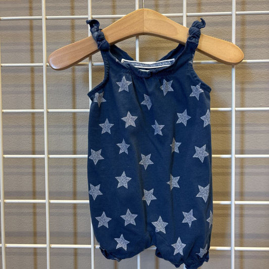Carter's Stars Tank Bubble Romper - 3M