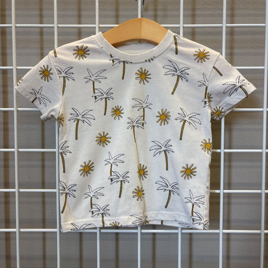 Grayson Mini Palm Tree SS Tee - 18M