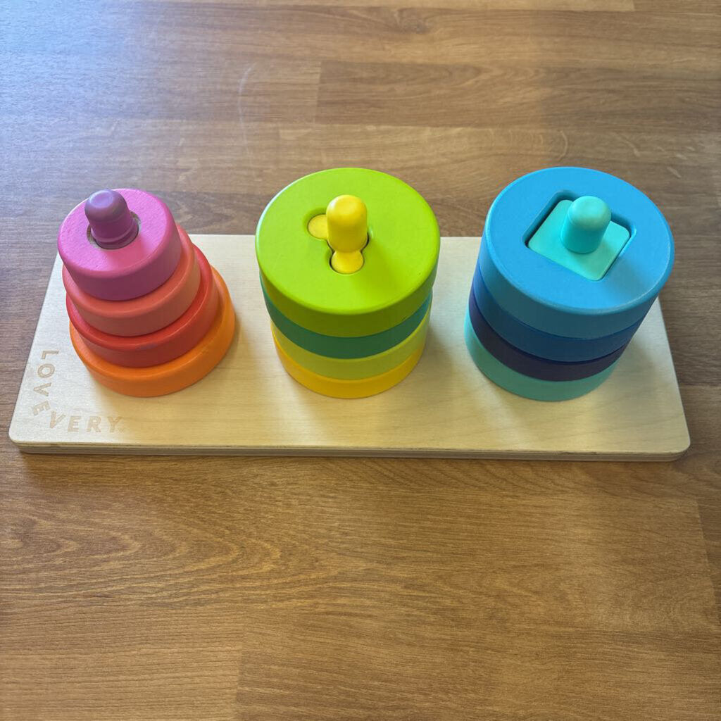 Lovevery Stacking Pegboard