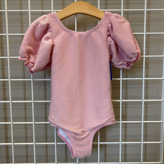 Cotton On Ribbed Shimmer One Pc Swim 5