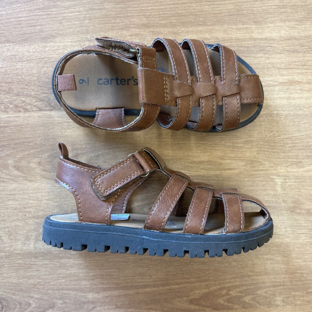 Carter's Brown Sandals 9