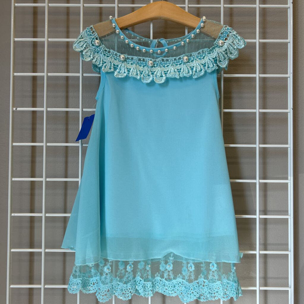 Handmade SS Dress - 4T