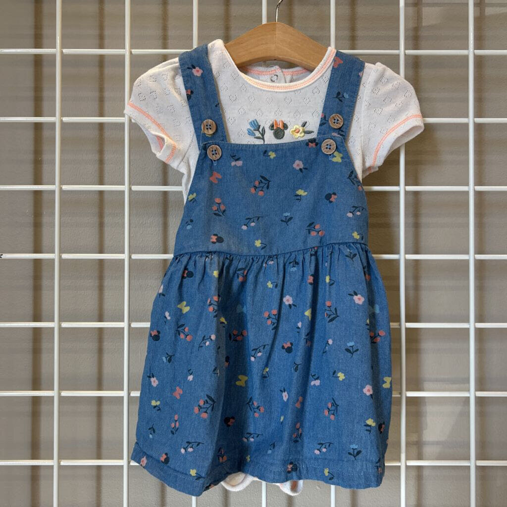 Disney Baby Floral Minnie Jumper Set - 18m