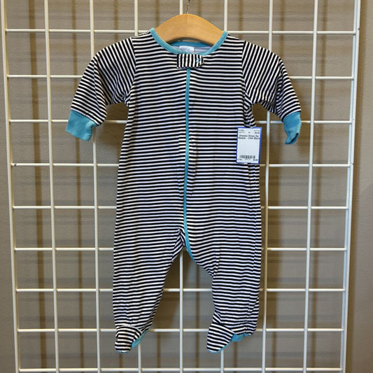 Onesies Stripe Zip Sleeper - 3/6m