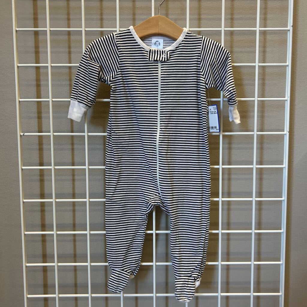 Gerber Stripe Zip Sleeper - 3/6m