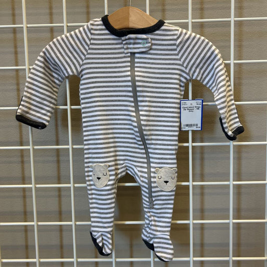 Cloud Island Stripe Zip Sleeper - NB