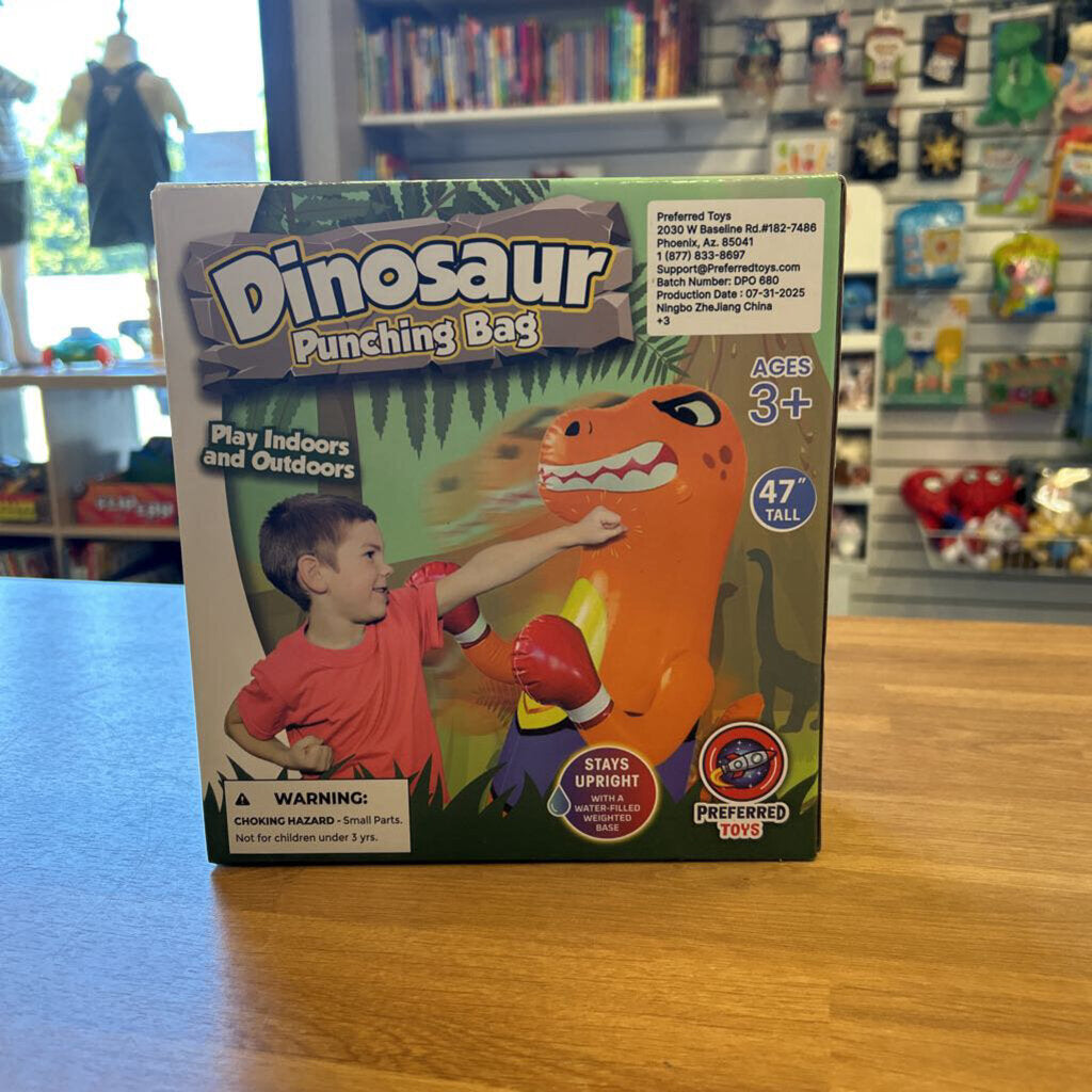 NEW Dinosaur Punching Bag