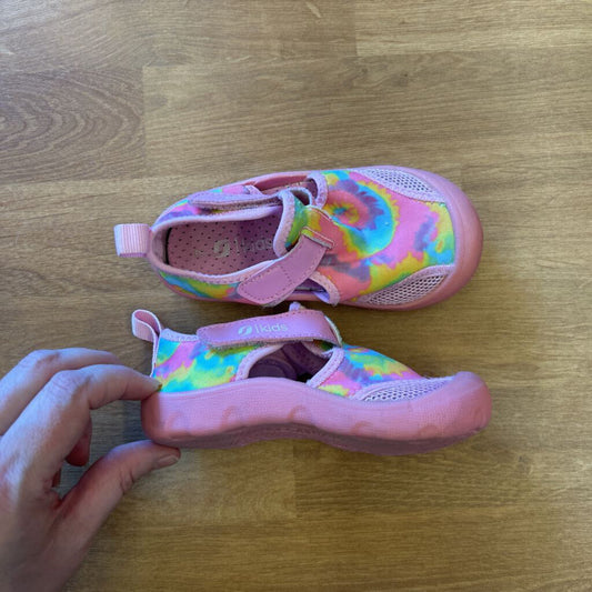 Pink Tie Dye Water Shoes - 7