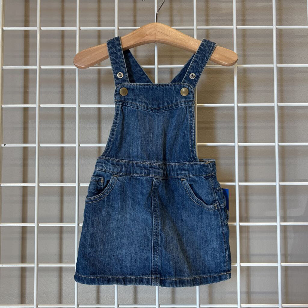 Old Navy Denim Jumper - 12/18m