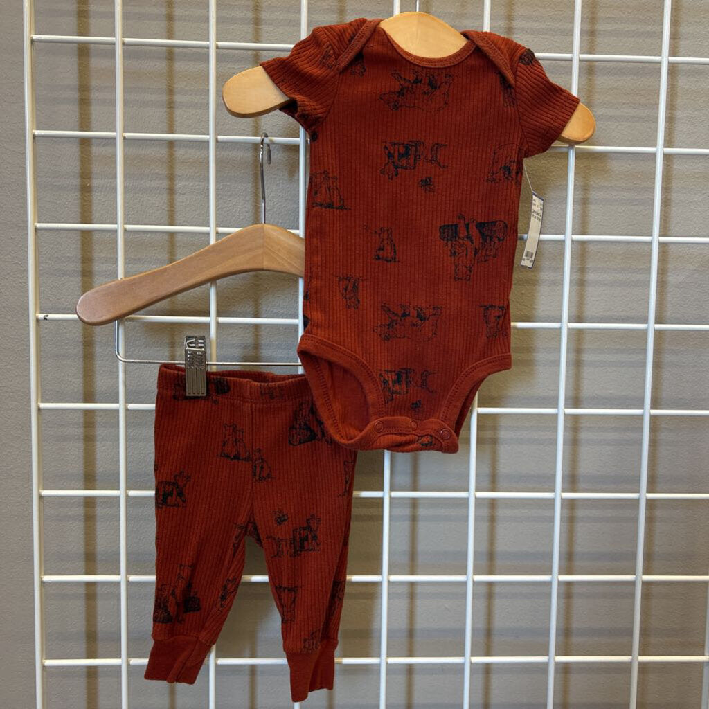 Carter's Bear Two Pc Set - 3m