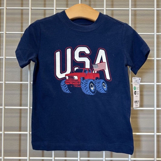NWT Carter's Monster Truck SS Tee - 2T