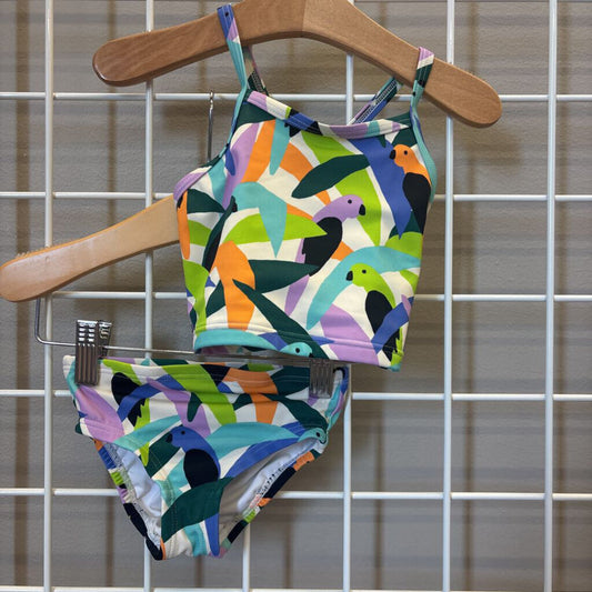 Hanna Andersson Parrot Two Pc Swim - 2T
