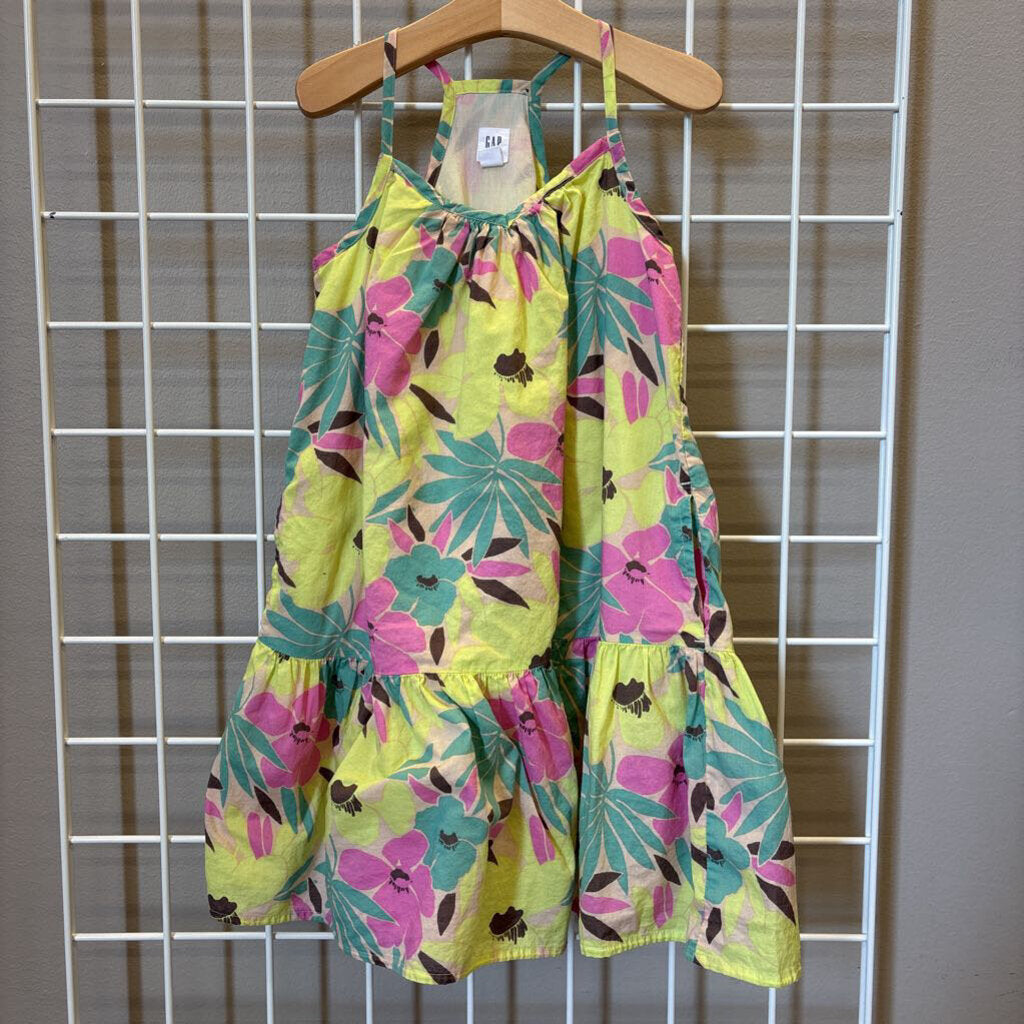 Gap Kids Floral Tank Dress - 6/7