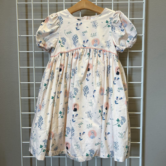 Disney Frozen SS Pouf Dress - 7/8