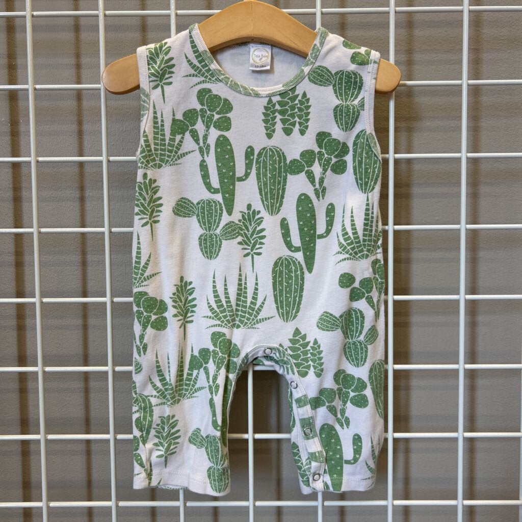 Tesa Baby Cactus Tank Romper - 12/18m