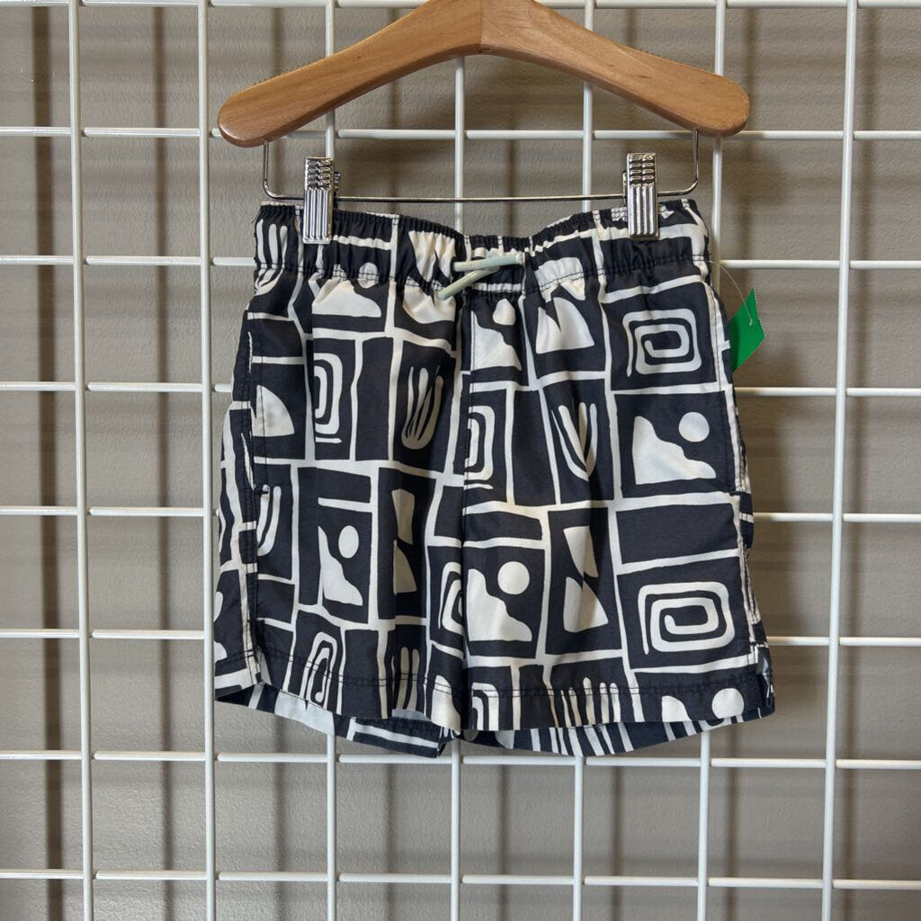 Art Class Shapes Swim Shorts - 6/7