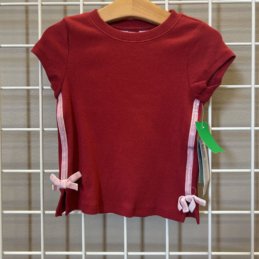 NWT Market & Spruce Ribbed SS Tee - 3T