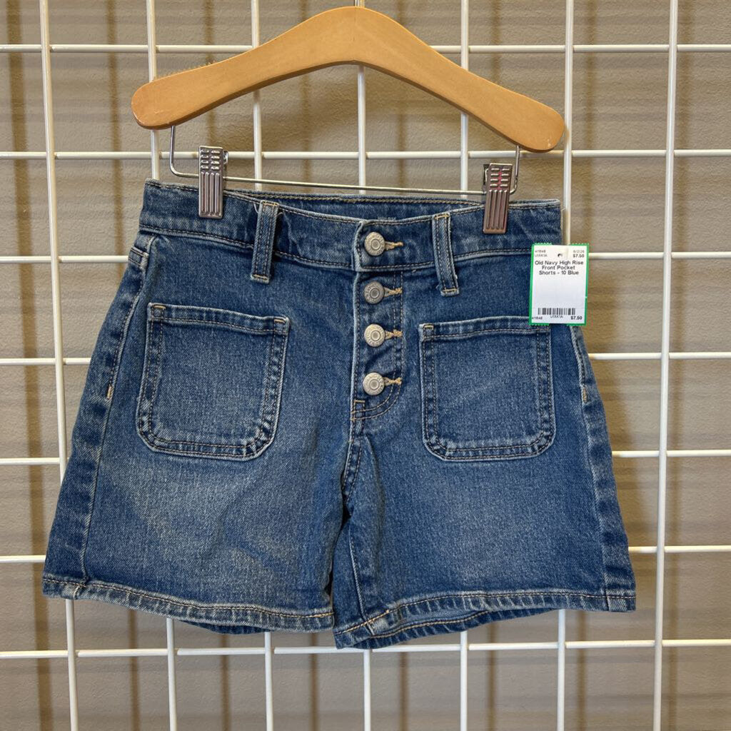 Old Navy High Rise Front Pocket Shorts - 10