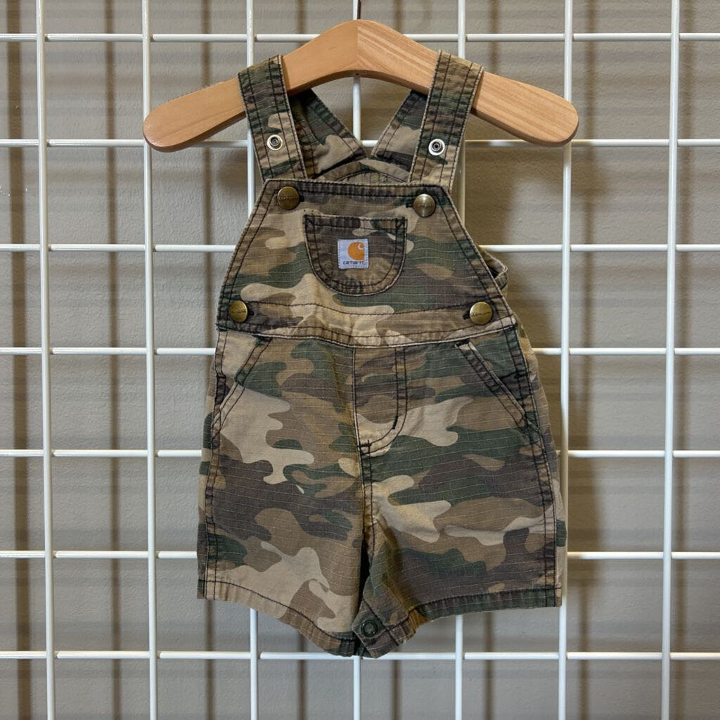 Carhartt Camo Short Overalls - 6m