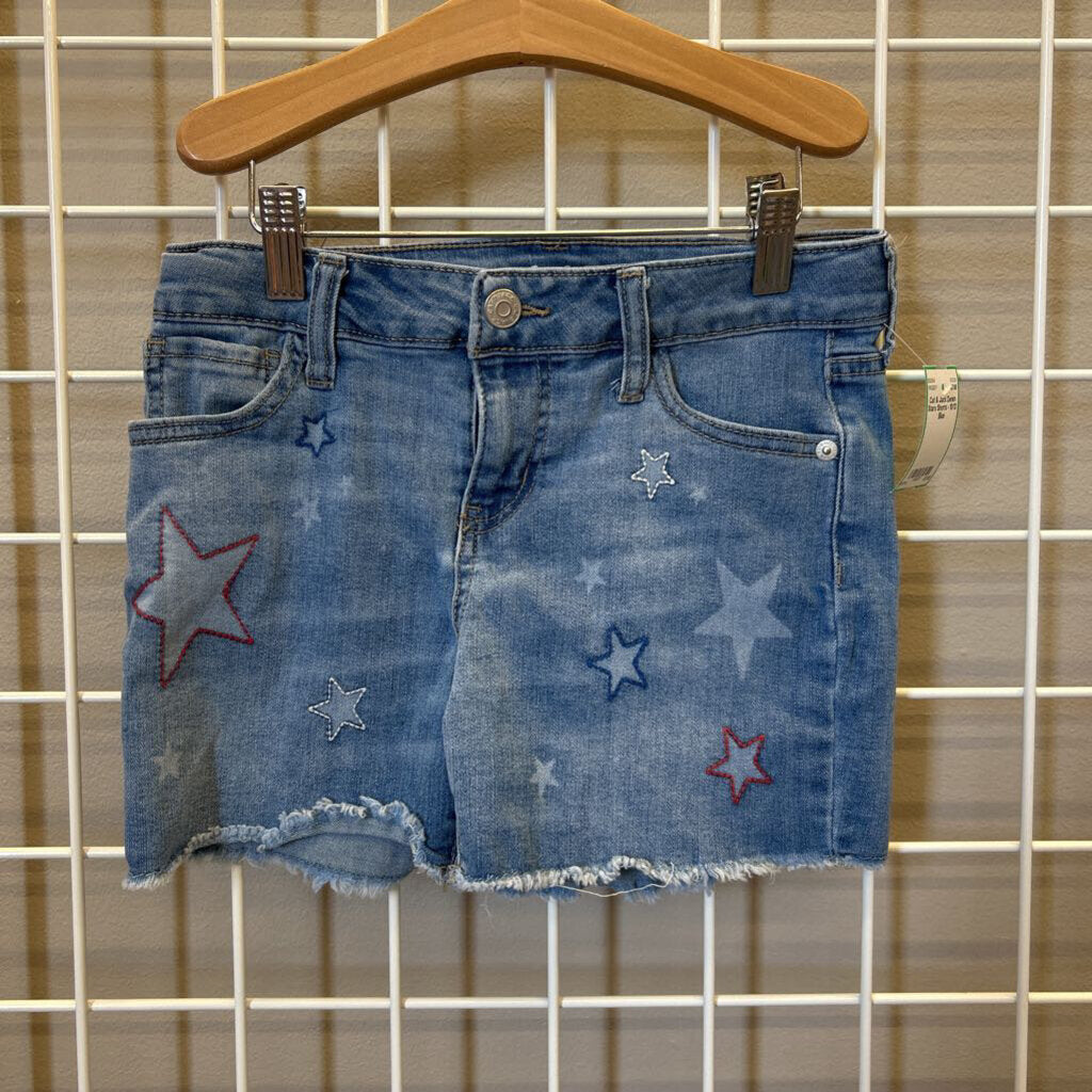 Cat & Jack Denim Stars Shorts - 10/12