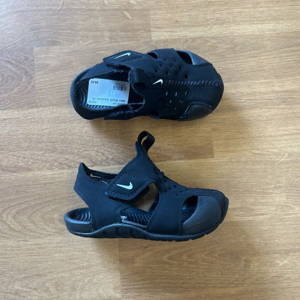 Nike Black Sandals -5