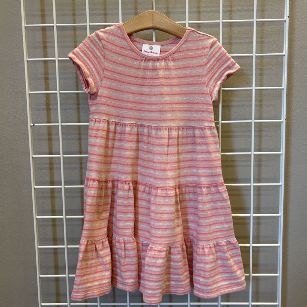 Hanna Andersson Knit Striped Dress - 4T
