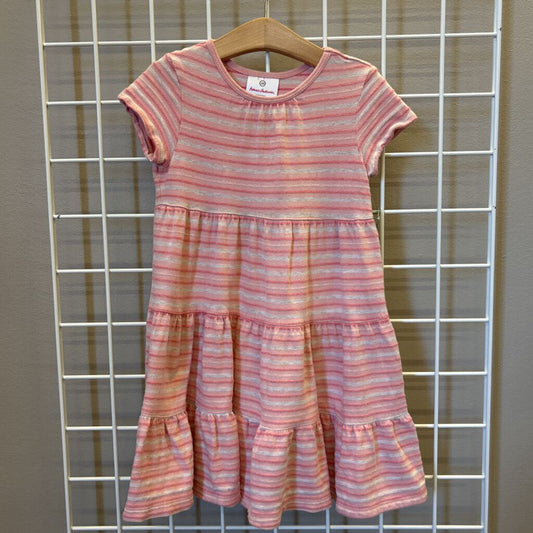 Hanna Andersson Knit Striped Dress - 4T