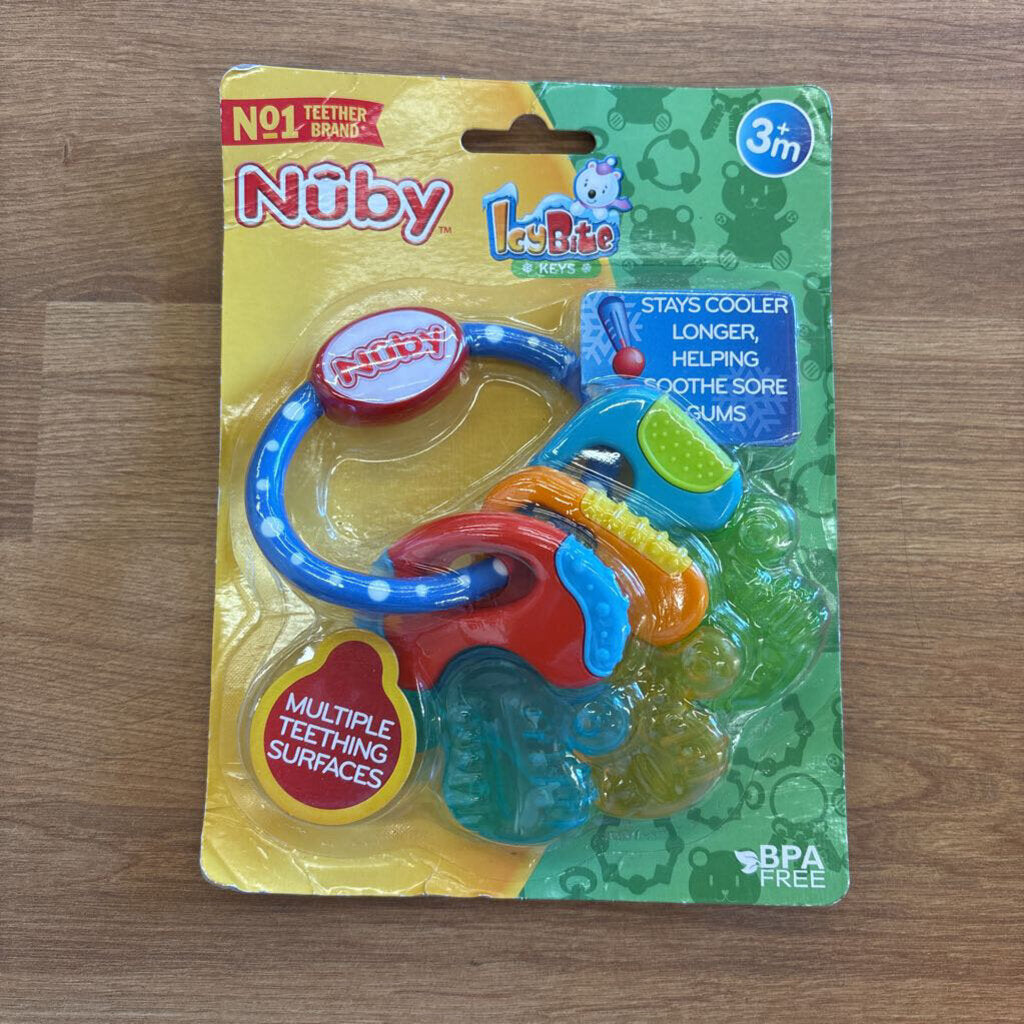 NEW Nuby Icy Bite Keys