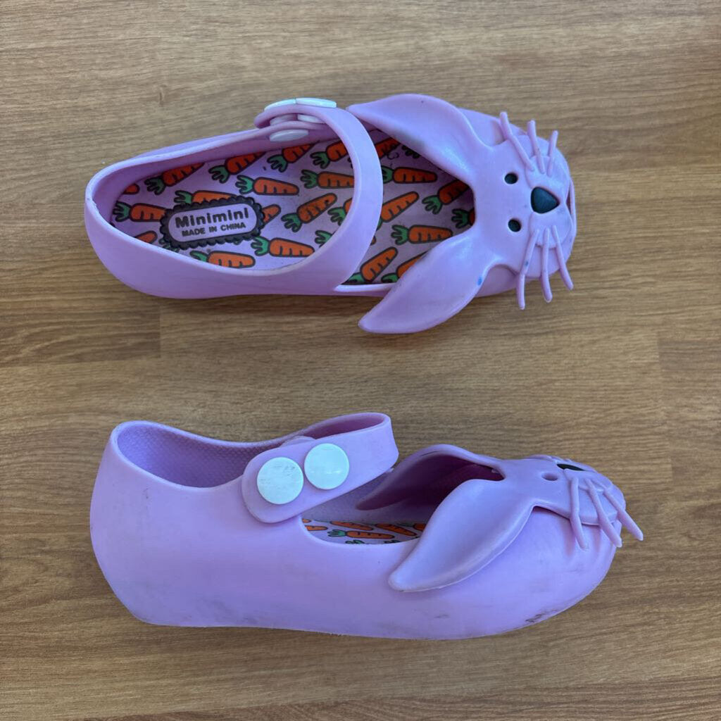 Mini Mini Purple Bunny Shoes - 10