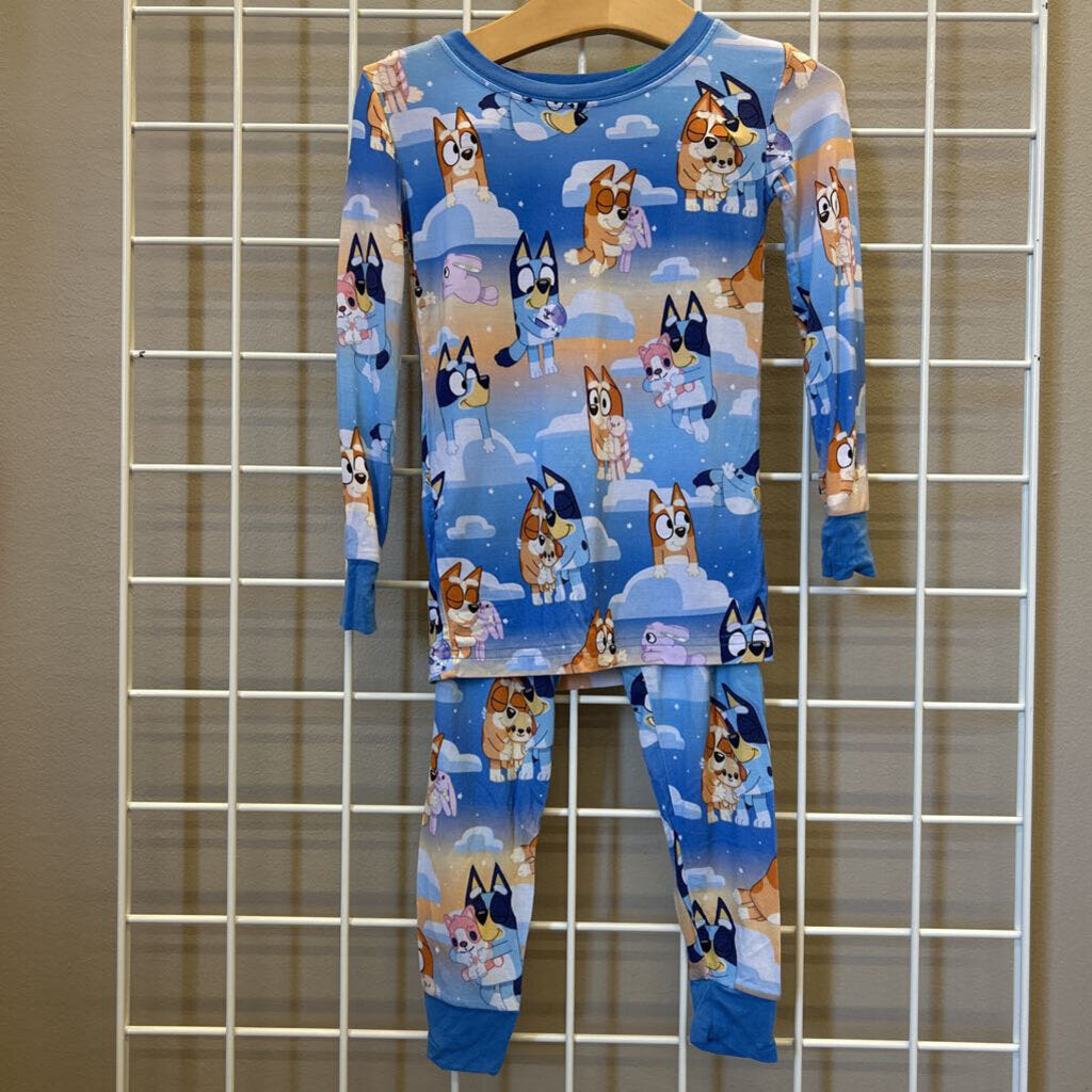 Little Sleepies Bamboo Bluey Pjs - 3T
