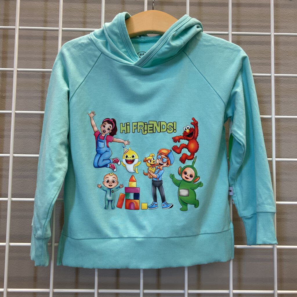 Boo Boo Bamboo Character Hoodie - 3T