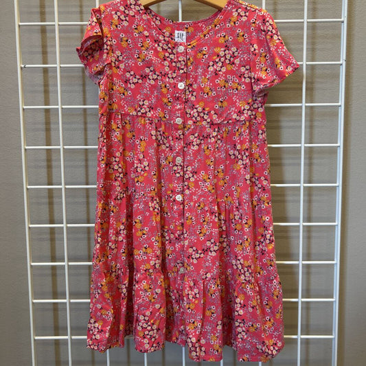 Gap Kids Floral SS Dress - 8