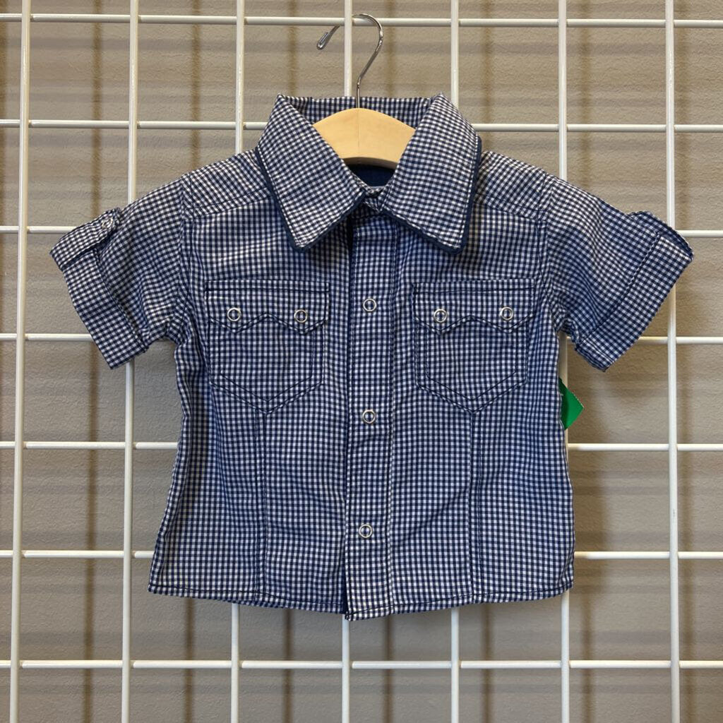 Kapital K Gignham SS Snap - 12m