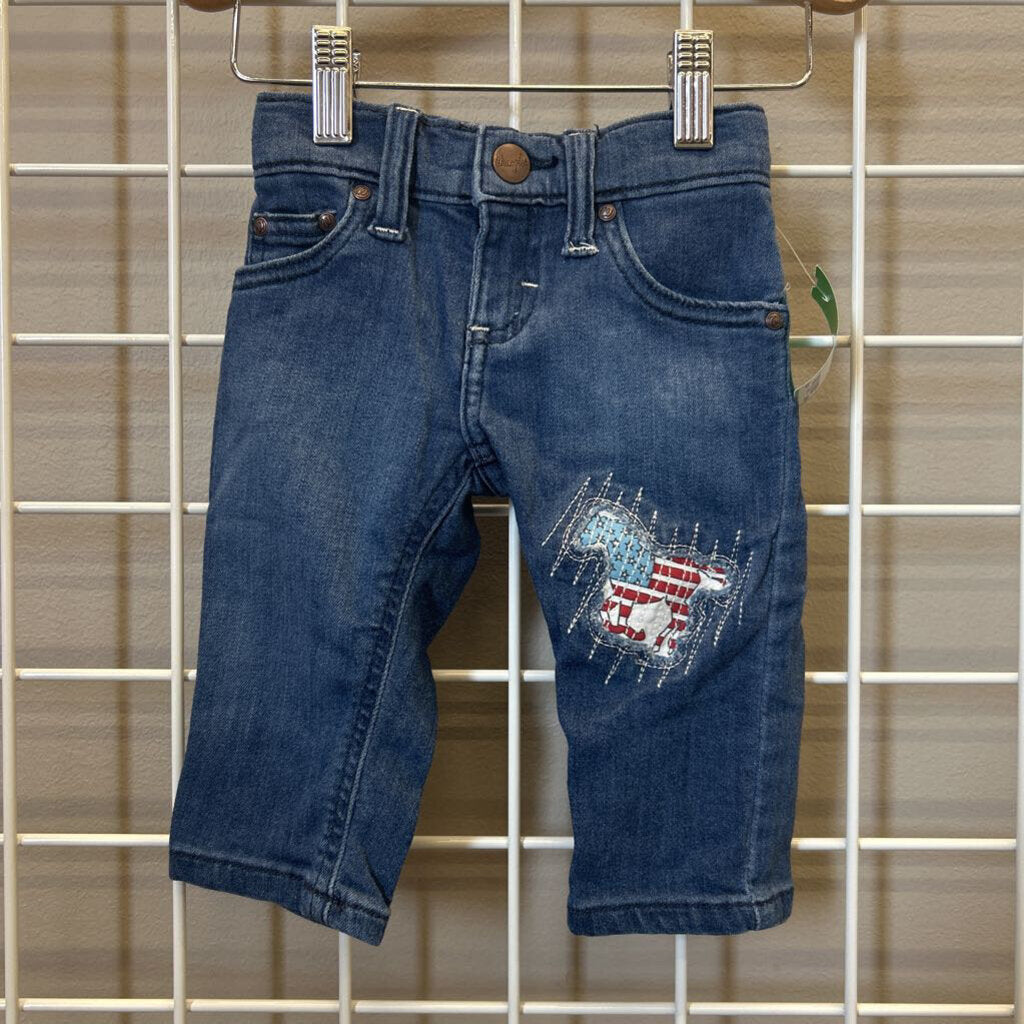 Wrangler Horse Jeans - 3/6m