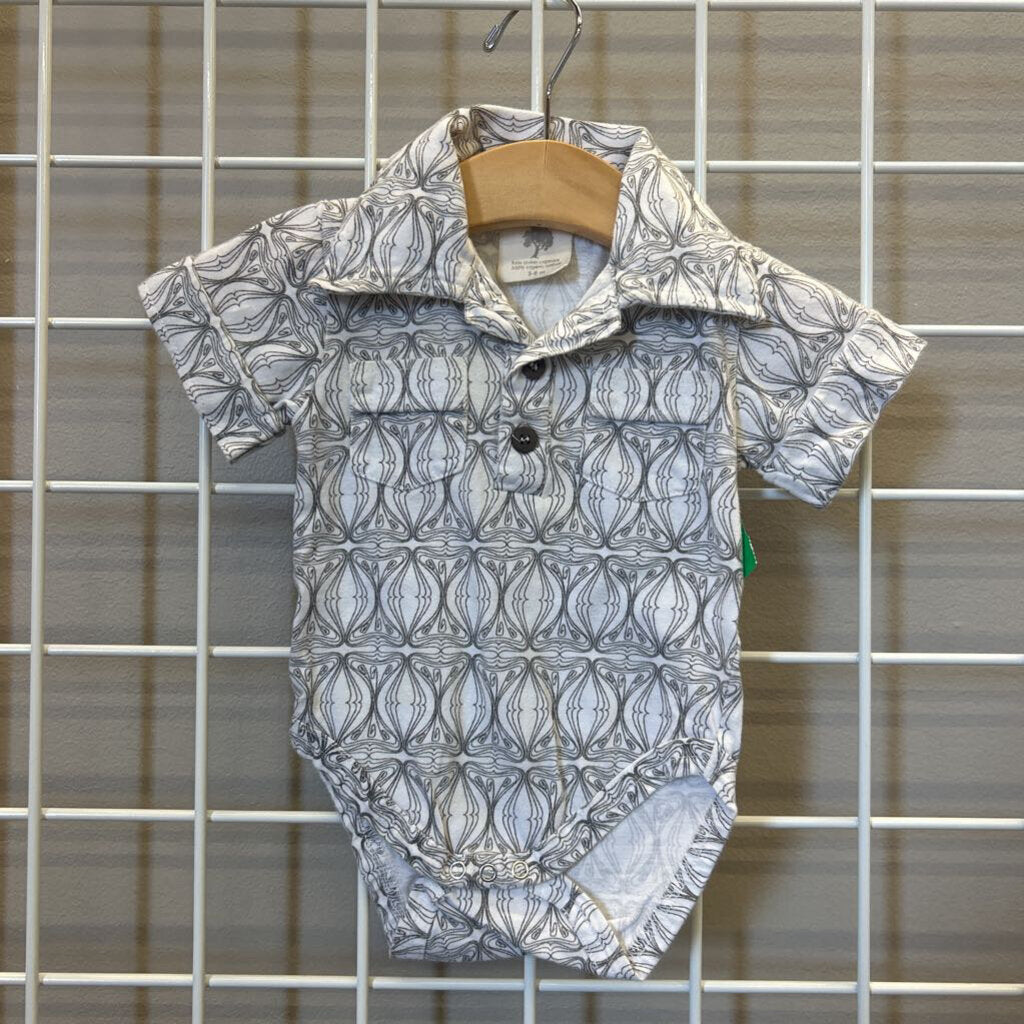 Kate Quinn Polo SS Onesie - 3/6m