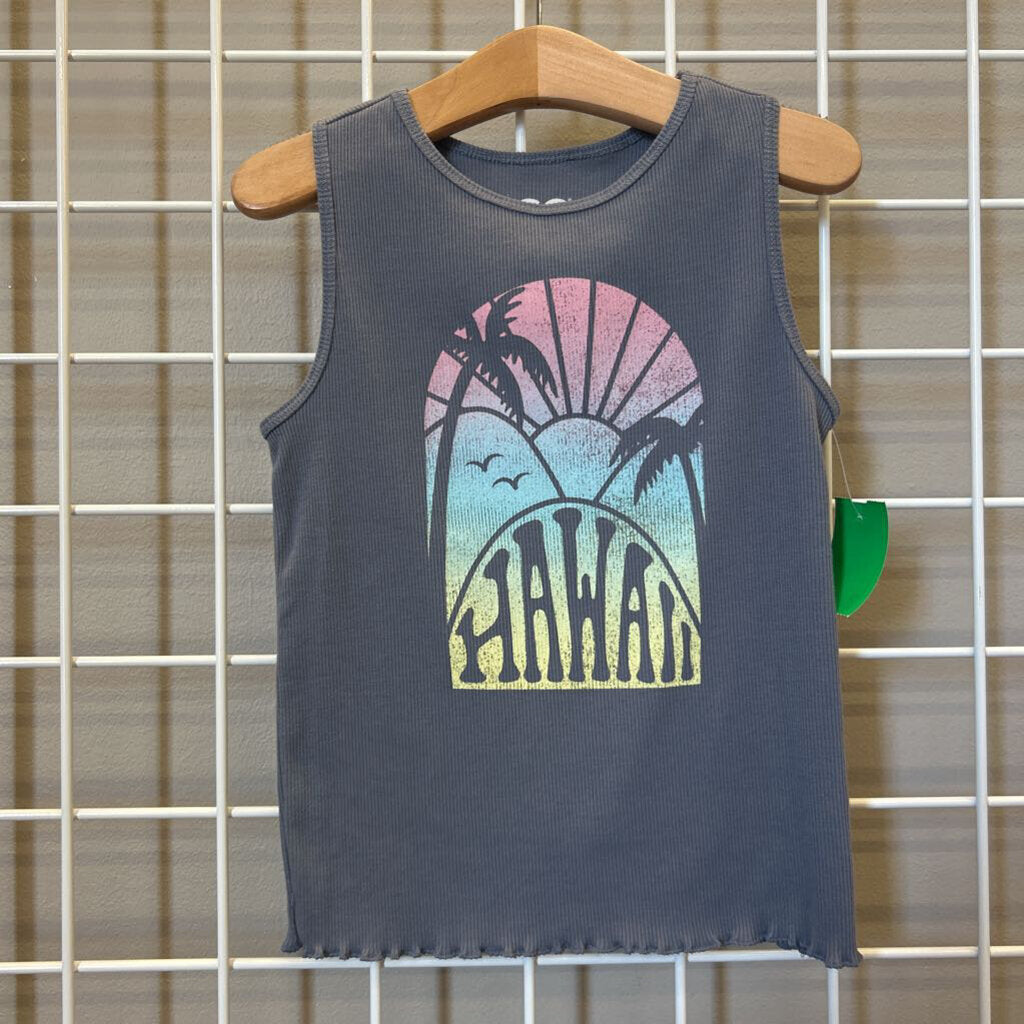 So Hawaii Ribbed Tank - 6/7