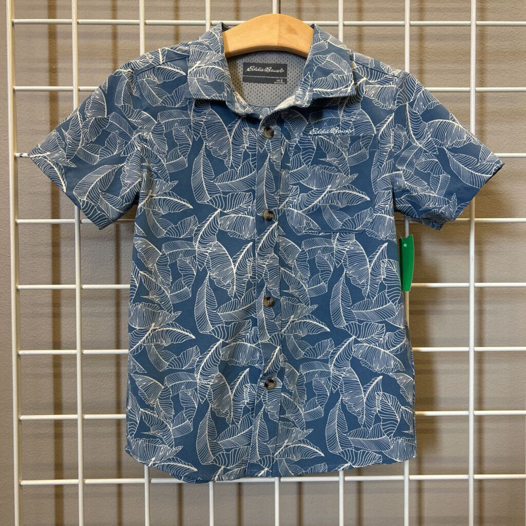 Eddie Bauer Leaf SS Button Up - 6