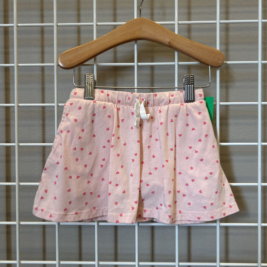 Cat & Jack Heart Skort - 4T