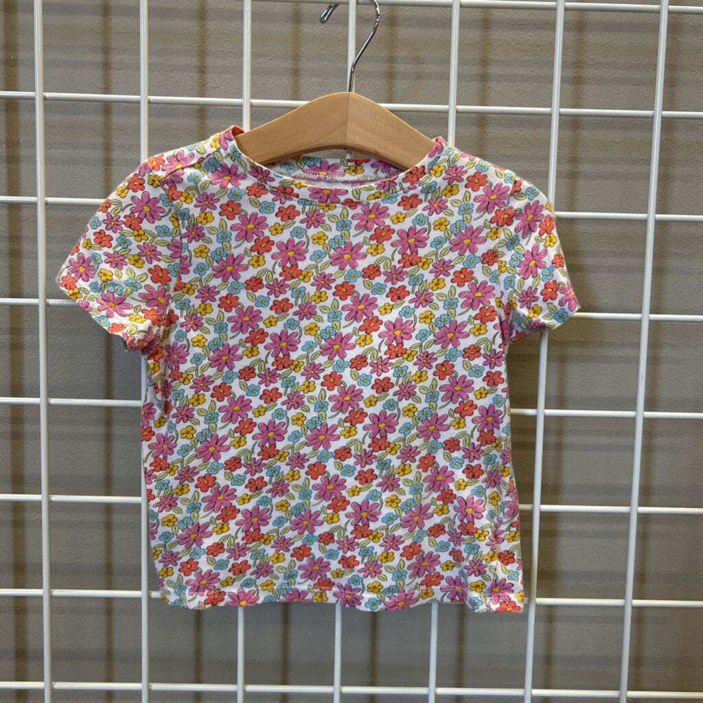 Old Navy Floral SSS Tee - 3T