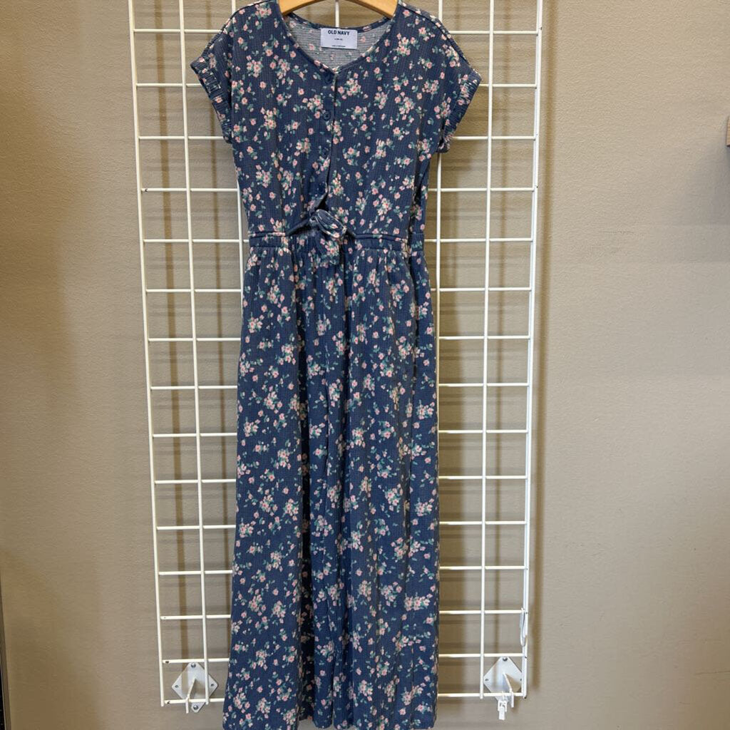 Old Navy Floral SS Romper - 10/12