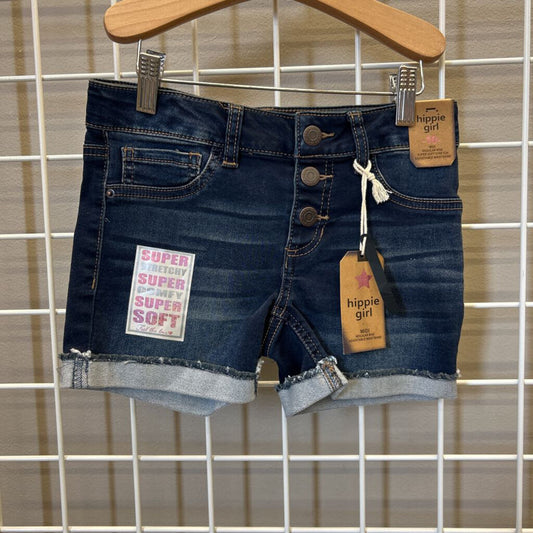 NWT Hippie Girl Midi Rise Denim Shorts - 10