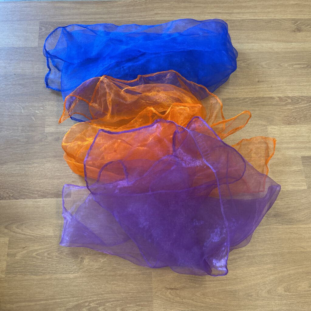 Set of 3 Color Scarves