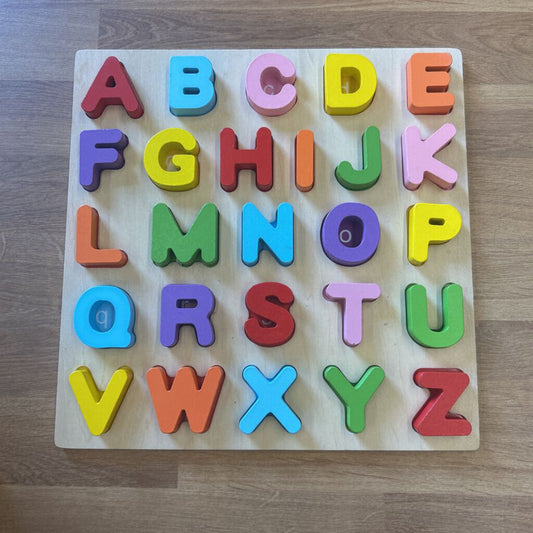 Wood Alphabet Puzzle