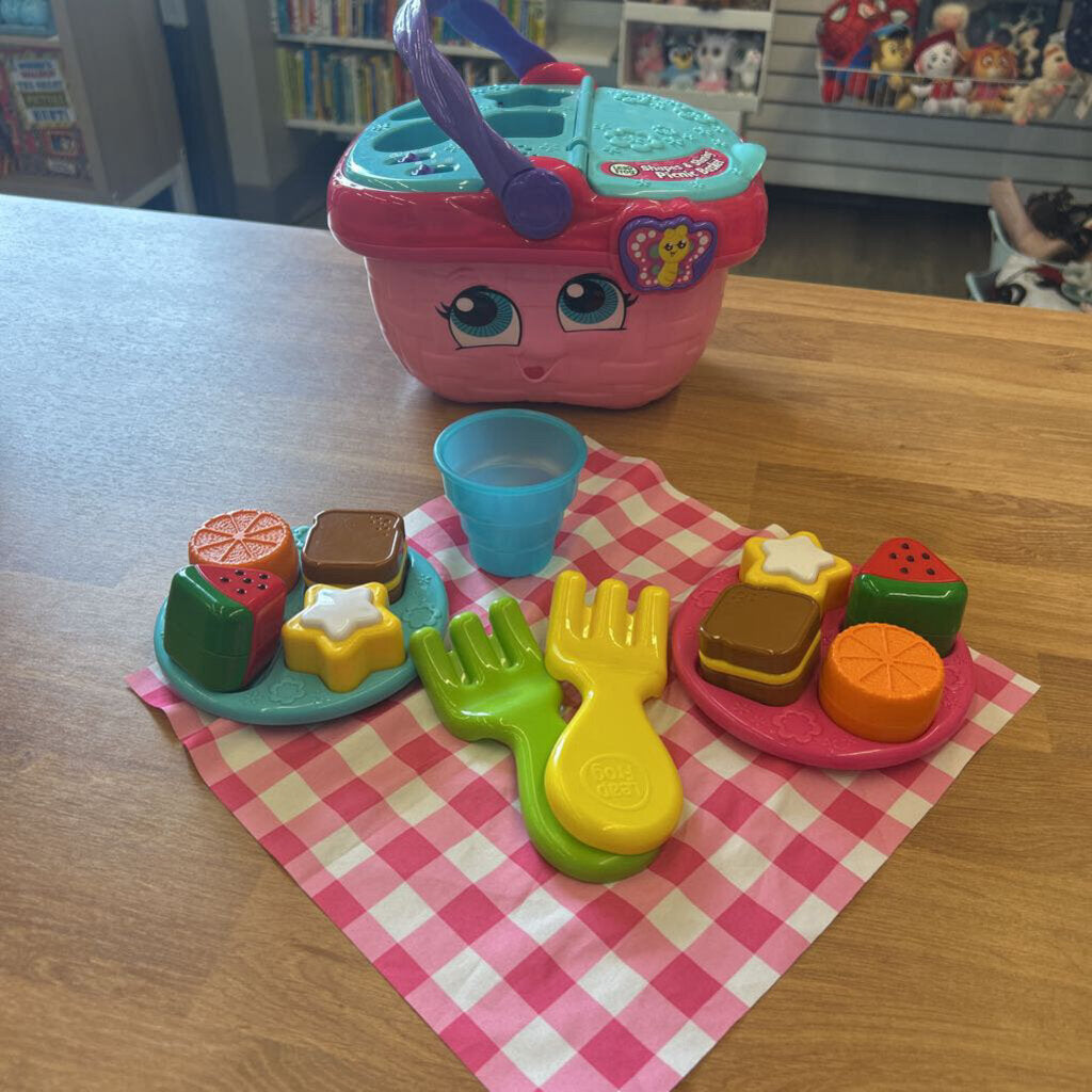 Leap Frog Shapes & Sharing Picnic Basket