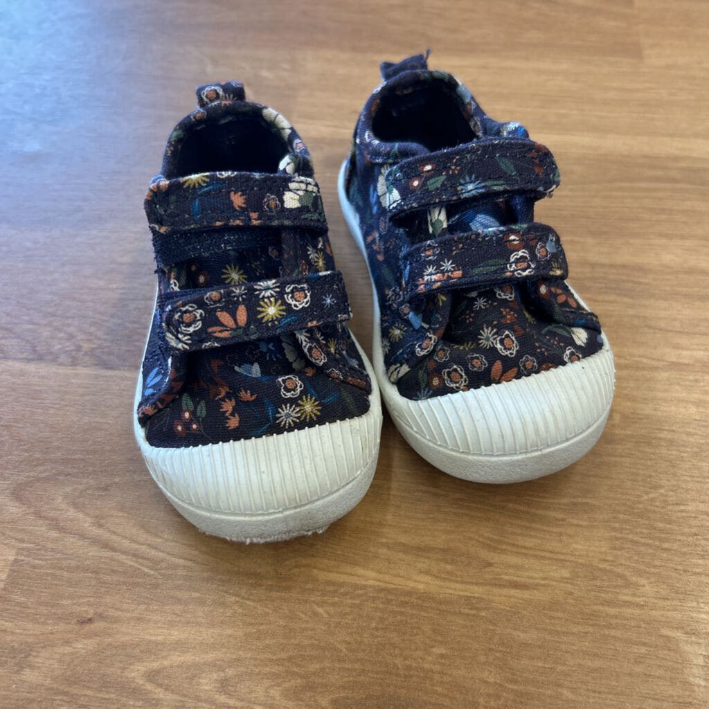 Cat & Jack Blue Floral Sneakers - 5