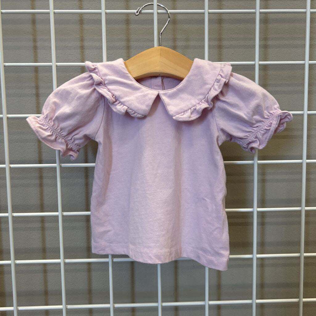 Janie & Jack Collar SS Top - 6/12m
