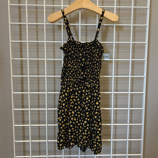 Art Class Floral Smocked Tank Romper - 6/6x
