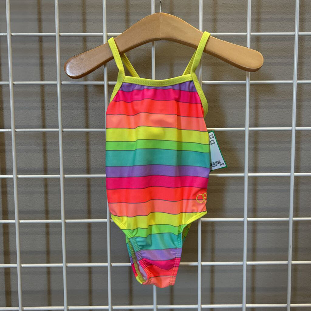 OP Stripe One Pc Swim - 12m