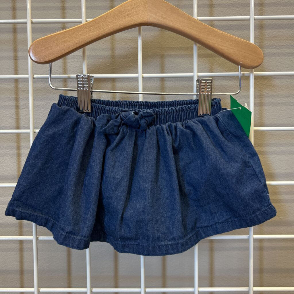 Cat & Jack Chambray Skirt - 6/9m